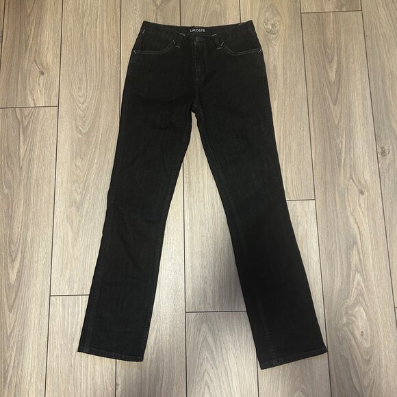 Lacoste Black Denim Jeans - Picture 1 of 2